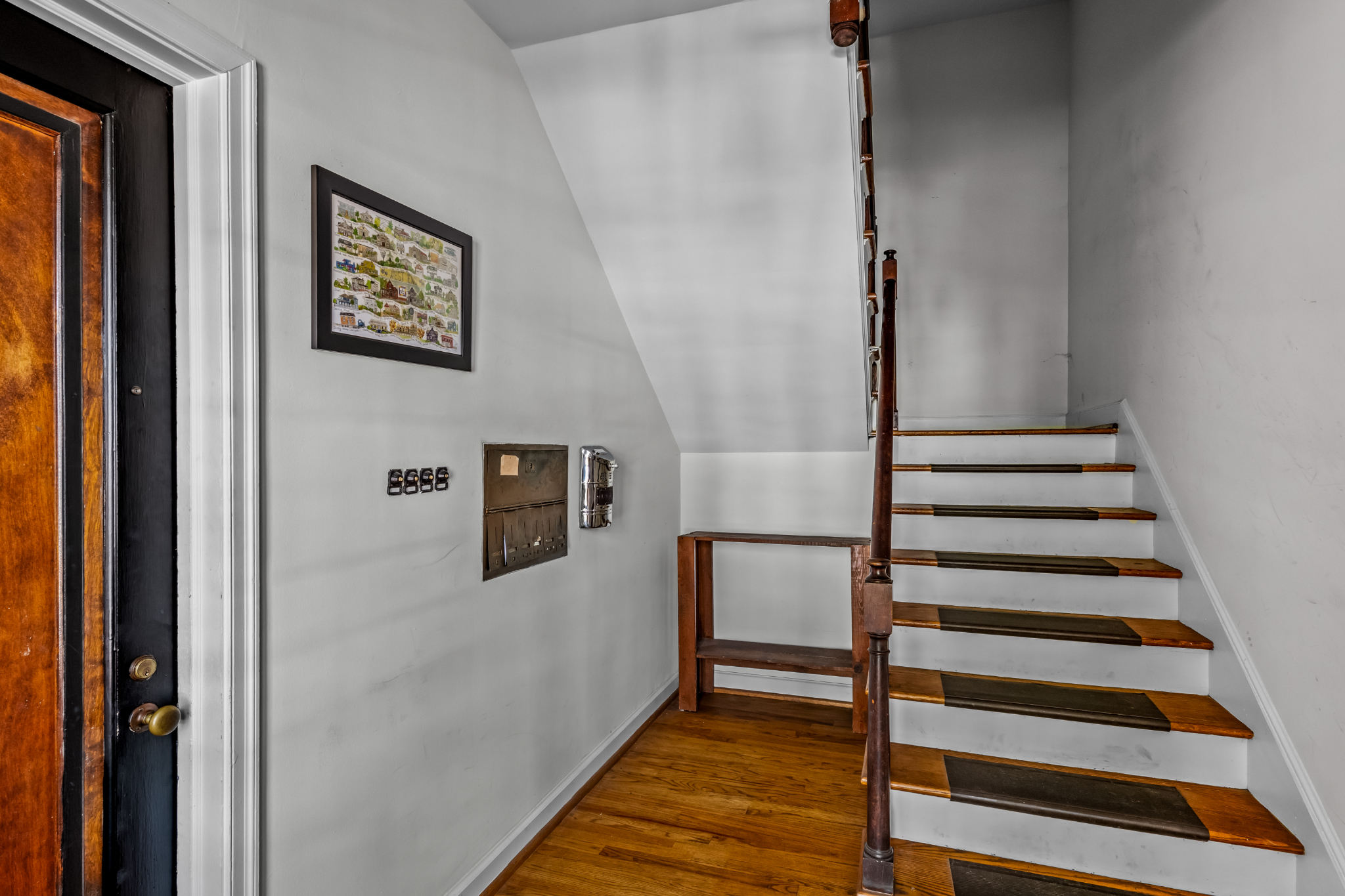 Foyer with character